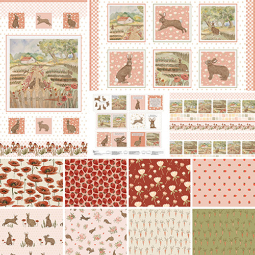 リリパットレーン　STRAWBERRY FIELDS Fabric Lines - What's New - Strawberry Lane - Digital - Henry